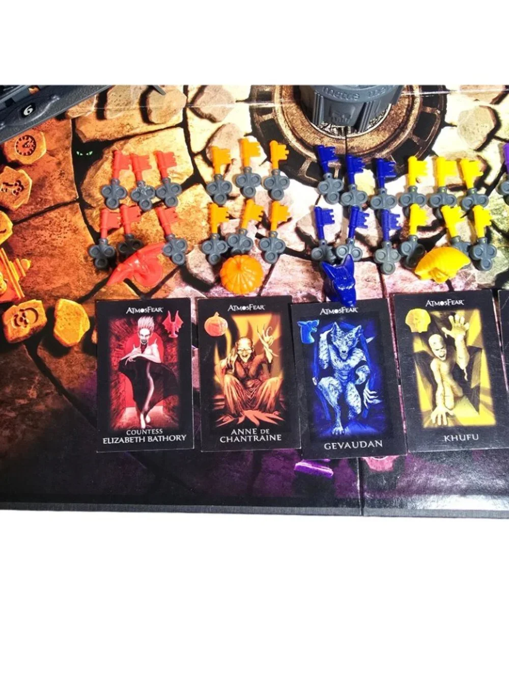 2004 Pressman AtmosFear The Gatekeeper DVD Board Game 100% COMPLETE